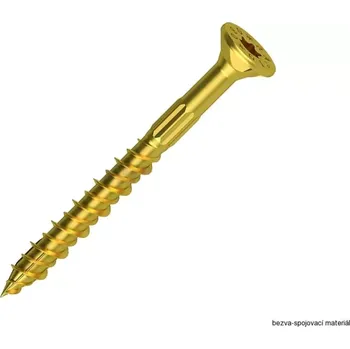 Vrut Vrut do dřevostavby RAPID 3 x 45/25 Torx zinek žlutý (Tesařský vrut, zápustná hlava)