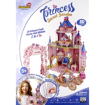 Puzzle Puzzle 3D Tajná zahrada princezny