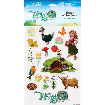 samolepka Weta Workshop Tales of the Shire (2025) Sticker Set - Tokens of The Shire