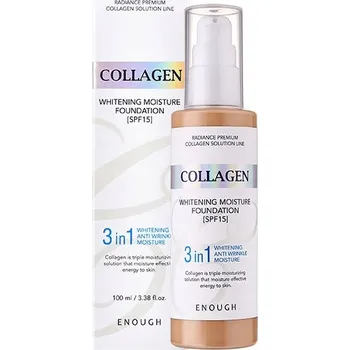 Přípravek na tvář ENOUGH Rozjasňující kolagenový make-up SPF 15 100 ml
