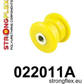 Silentblok nápravy 022011A: Strongflex Silentblok předního horního ramene varianta SPORT Black