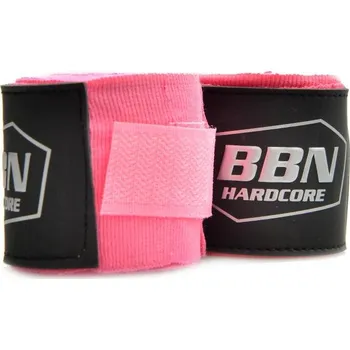 Bandáž na box a MMA Best Body nutrition Boxing bandage pár - růžové