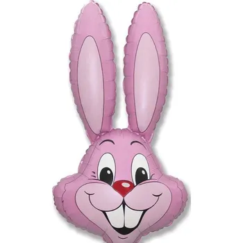 Balónek Balónek Králík Růžový 35" - 90 cm Flexmetal /BAL