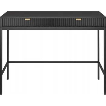 Toaletní stolek Toaletní Stolek Verniro Meble černý, dub černý 104 x 77 x 50 cm