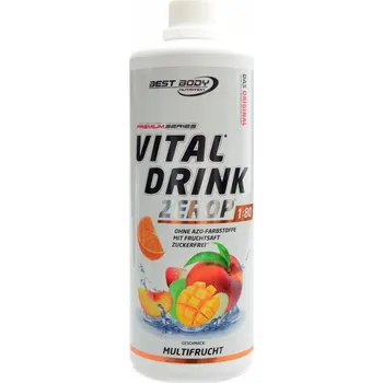 Sirup Best Body nutrition Vital drink Zerop 1000 ml - multifruit