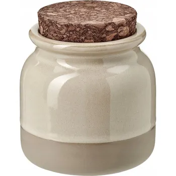 Dóza na potraviny IKEA BRUGDHAJ Nádoba s víkem, béžová, 0.3 l