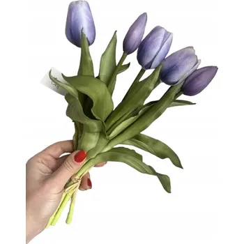 umělá květina Kytice oranžových tulipánů 40 cm