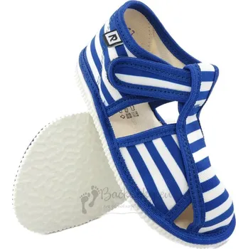 Chlapecké bačkory Dětské bačkory RAK 100015 - Modrý pásek - vel. 21