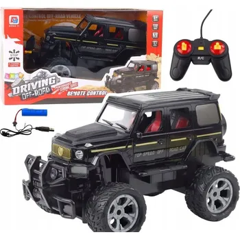 RC model auta Terénní auto na dálkové ovládání RC, světla, černé, 1:12