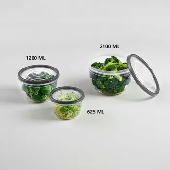 Dóza na potraviny Praktická kulatý nádoba na potraviny 625 ml