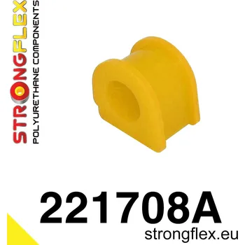 Silentblok nápravy 221708A: Strongflex Silentblok zadního stabilizátoru - vnitřní varianta SPORT 20mm Yellow