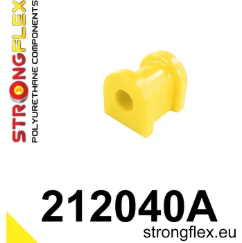 Silentblok nápravy 212040A: Strongflex Silentblok zadního stabilizátoru varianta SPORT 21mm Black
