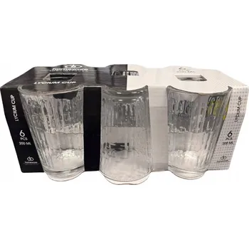 Sklenice Sada 6 Sklenic Homeware – Ideální pro Každou Příležitost