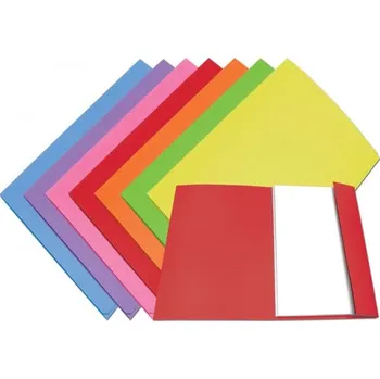 Kancelář Odkládací mapa 1 klopa A4 prešpán 251, červená