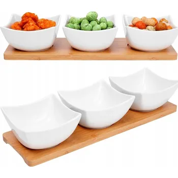 Miska Na Dip Secret De Gourmet Sada porcelánu a podstavec 0,5 l