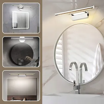 Nástěnné svítidlo LAMPKA ŁAZIENKOWA NA SZAFKĘ LAMPA NAD ZRCADLO LED NÁSTĚNNÁ LAMPA 5W