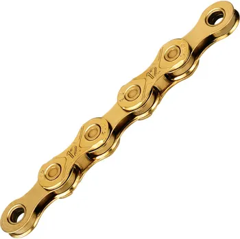 Řetěz na kolo KMC X12 Ti-N Gold 126 článků (Řetěz KMC X12 Ti-N Gold126 článků 12)