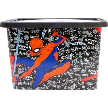 Úložný box Stor Úložný box 7 l Spiderman černý