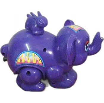 Hračka pro nejmenší Slon tahací se šňůrkou 15 cm