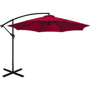 Slunečník Závěsný slunečník 2,7 m - více barev - červená