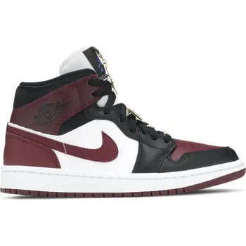 Pánská móda Air Jordan Jordan 1 Mid SE Black Dark Beetroot (W) EU: 35.5