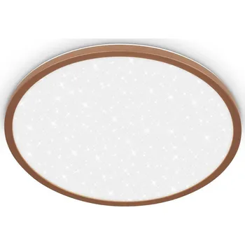 BRILONER Slim svítidlo LED panel pr.37,5 cm - 22W, 3000lm, hvězdné nebe, neutrální bílá, kávová - BRILO BRILO 7654014