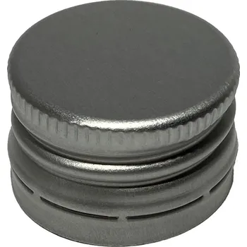 Uzávěr na lahve šroubovací 28x18 stříbrný