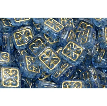 Korálek Korálky polštářek s ornamenty č.6096 (11x12mm)