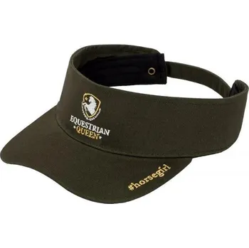 Kšiltovka EQUESTRIAN QUEEN Dámské kšilt Hadley 24SS ZELENÁ