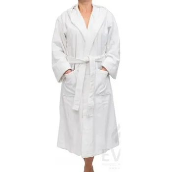 Dámský župan EVEI Bavlněný župan Bílý, 100% bavlna M