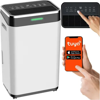 Odvlhčovač vzduchu Kompresorový odvlhčovač vzduchu - odsávač vlhkosti 25l/24h s hygrostatem Berdsen BD-533 bílý