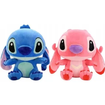 plyšák Zestaw 2x Stich Angel plyšový mazlíček přítulníček plyšák medvídek 25 cm Lilo a Stitch