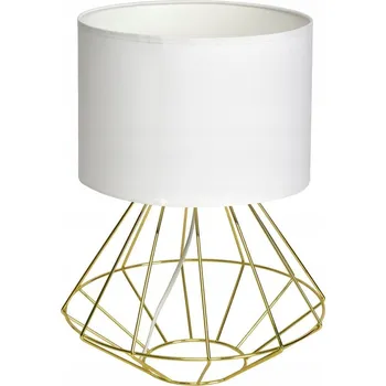 Lampička Milagro Stolní lampa Lupo E27 bílá/zlatá - Mlp6268