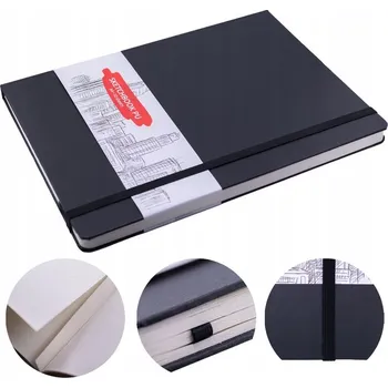 Skicák Via Chasse BV A4 tvrdý obal 50 listů 150 g/m² hnědý