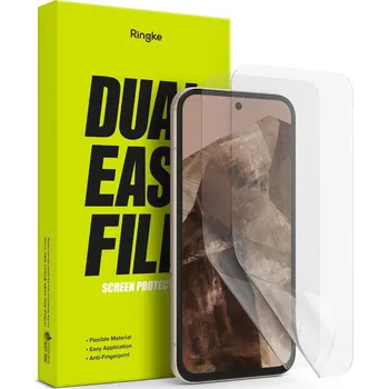 Telefonní příslušenství 2ks v balení, set fólií Ringke Dual Easy 2-Pack Google Pixel 8A Clear