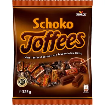 Bonbon Storck Schoko Toffees 325g cena za kartonové balení (Kartonové balení : 15 ks)