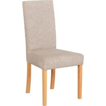 Jídelní židle Drewmax Dřevěná čalouněná jídelní židle z masivu Roma 2