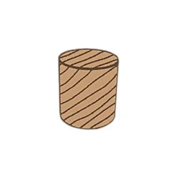 Teaková zátka / špunt 10 mm