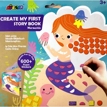 Obraz Mozaiková knížka Avenir Vytvoř si svůj první příběh – Mořské panny