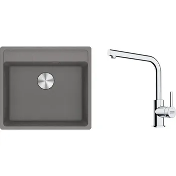 Granitový dřez Franke MRG 610-52 RTL šedý kámen+FS 3230.031 114.0700.710 + Sleva 10% při zadání kódu "ZIMA10"