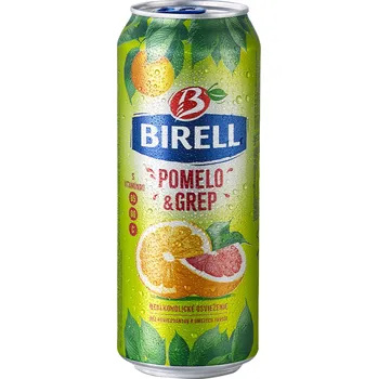 Pivo Birell Pomelo 0,5l plech cena za kartonové balení (Kartonové balení : 24 ks)