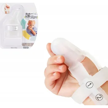 SILIKONOVÉ KOUSÁTKO PROTI SÁNÍ PALCE PRO DĚTI NA ZOUBKY