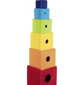 Obraz Goki Pyramida z látkových kostek +12 měsíců