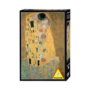 Puzzle Piatnik Puzzle 1000 dílků Piatnik Klimt Polibek Puzzle 1000 dílků