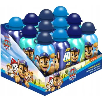 Láhev LAHEV NA PITÍ 500ML ALUMINIUM Tlapková patrola 1 KS.MIX PW19993