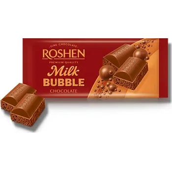 Cukrovinka Roshen Bubble Milk 80g (Kartonové balení : 20 ks)
