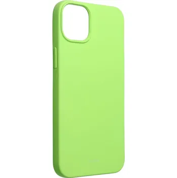 Náhradní díl pro mobilní telefon Kryt Roar Case Colorful Jelly iPhone 14 Plus Lime