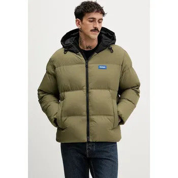 Pánská větrovka Bunda Hugo Blue Bodo2541 50546652 zelená 77X, vel. S