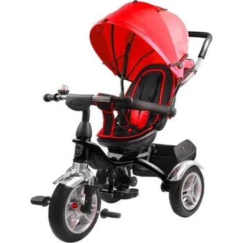 Dětská tříkolka Mamido Dětská tříkolka se stříškou červená