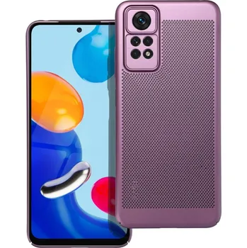Náhradní kryt pro mobilní telefon Kryt Breezy Case Xiaomi Redmi Note 11 / 11S fialový